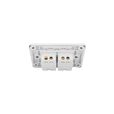 Contacto Argos Doble con Placa 15A 127V Color Blanco 36 mm - imagen 4