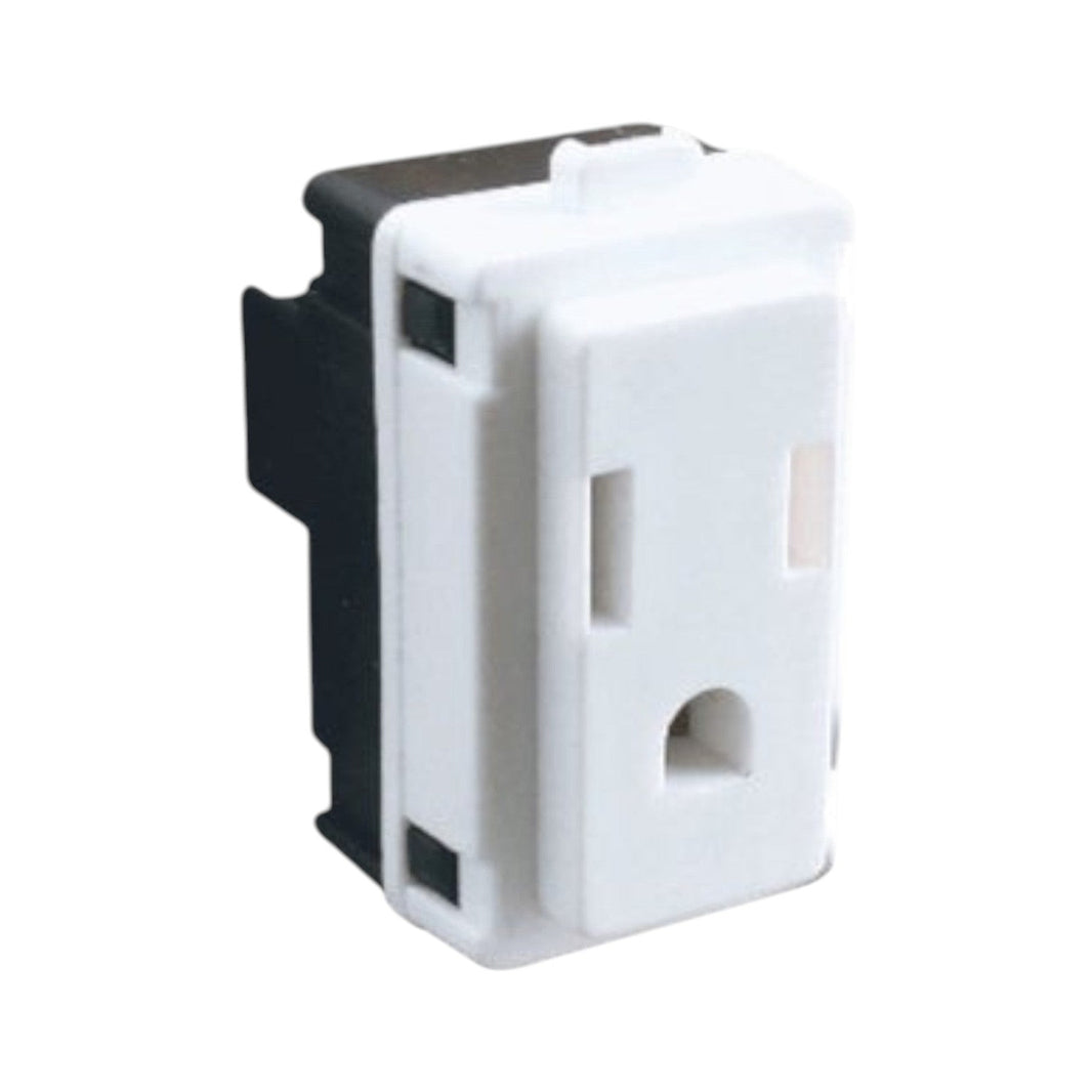 Contacto Dúplex Schneider Electric Duna, 15A, 127V, 2 Polos + Tierra, Blanco
