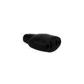 Contacto Oval Polarizado de Hule Sanelec, 15A 127V, Color Negro | SE324573   - imagen 3