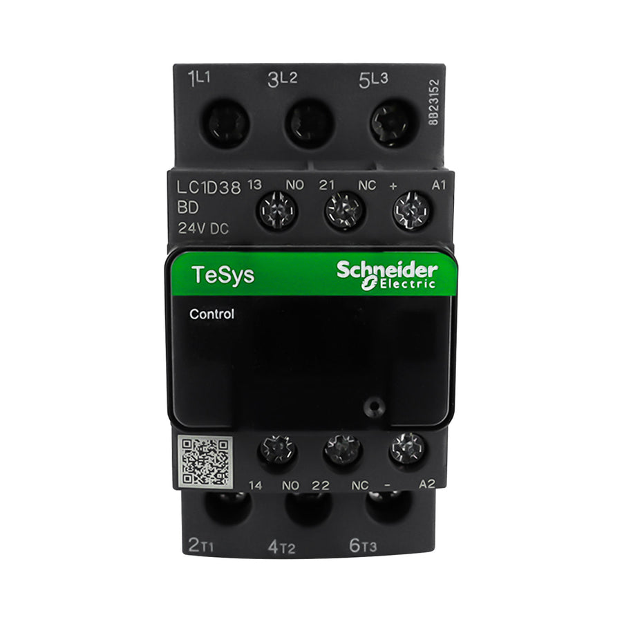 Contactor TeSysD 3P 440Vca 38A Tensión de Bobina 24Vcd