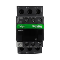 Contactor TeSysD 3P 440Vca 38A Tensión de Bobina 24Vcd