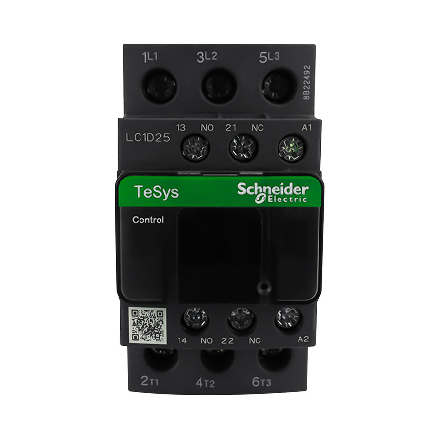 Contactor Schneider Electric TeSys D LC1D25M7, 3 Polos, 25A, Bobina 220V CA, 15 HP