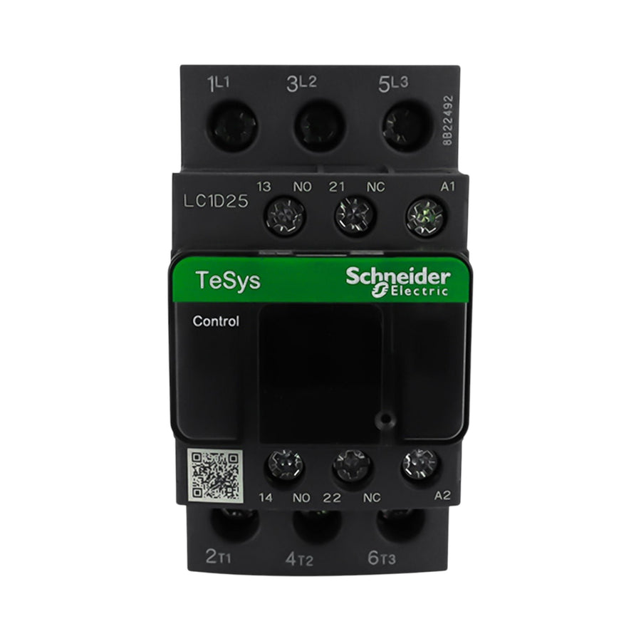 Contactor Schneider Electric TeSys D LC1D25M7, 3 Polos, 25A, Bobina 220V CA, 15 HP