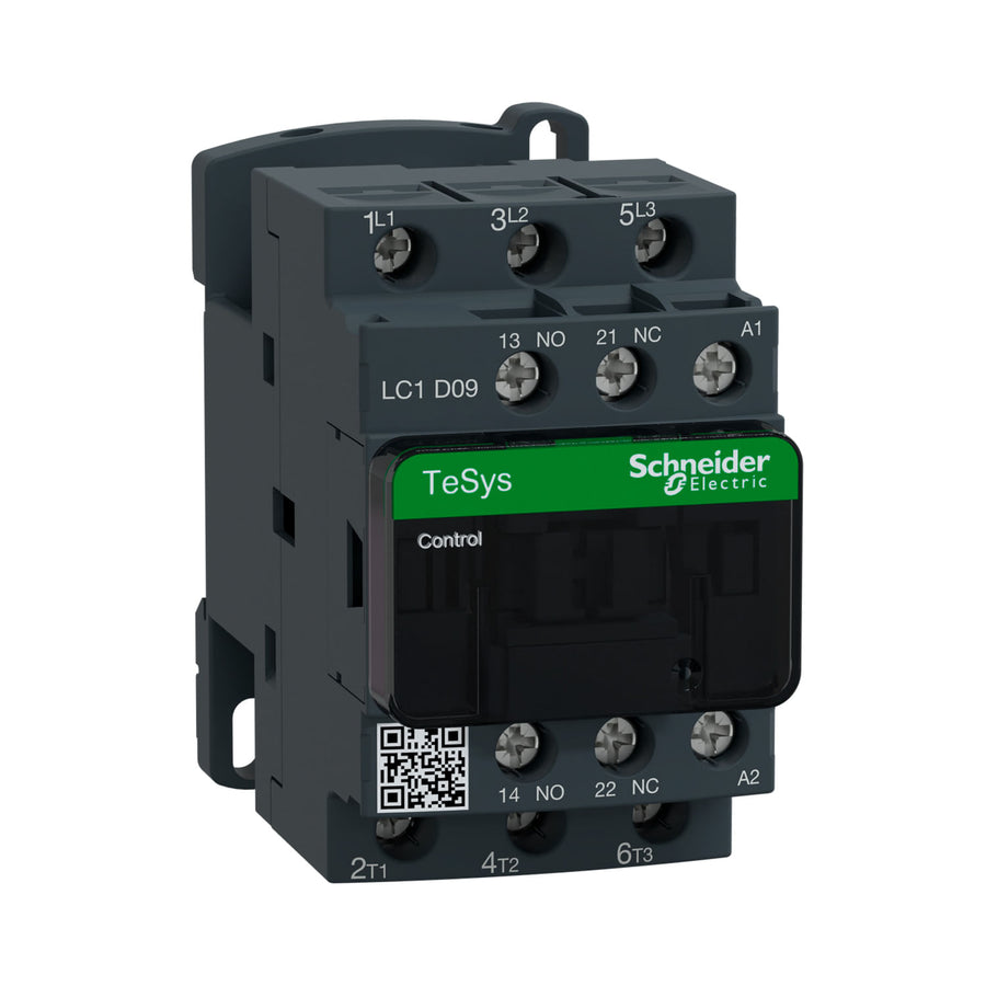 Contactor Schneider Electric TeSys D LC1D09F7, 3 Polos, 9A, Bobina 110V CA, 5 HP
