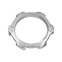Contratuerca monitor de zinc 3/4 pulg Crouse-Hinds para fijación de tubería conduit en cajas eléctricas