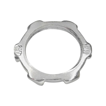 Contratuerca monitor de zinc 3/4 pulg Crouse-Hinds para fijación de tubería conduit en cajas eléctricas