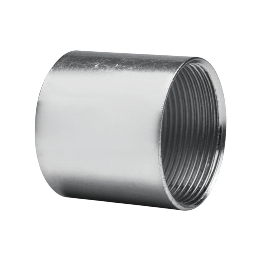 Cople de Acero Galvanizado Argos, para Tubería Conduit Pared Gruesa, 2 1/2 pulgadas