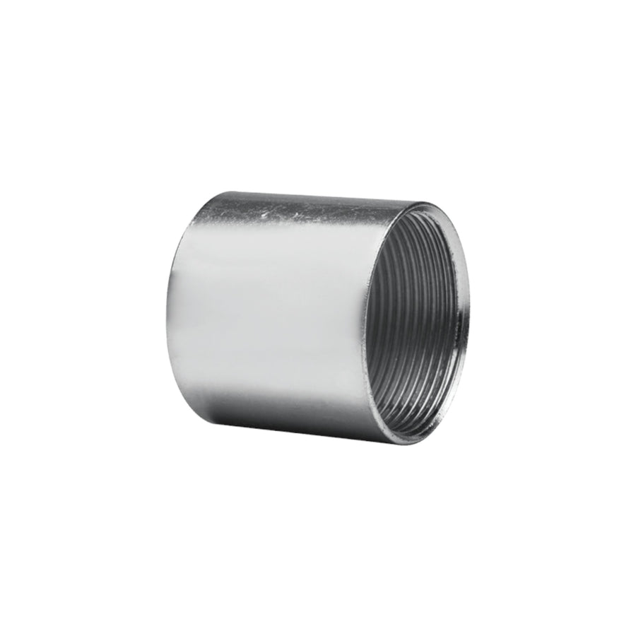 Cople de Acero Galvanizado Argos, para Tubería Conduit Pared Gruesa, 2 1/2 pulgadas