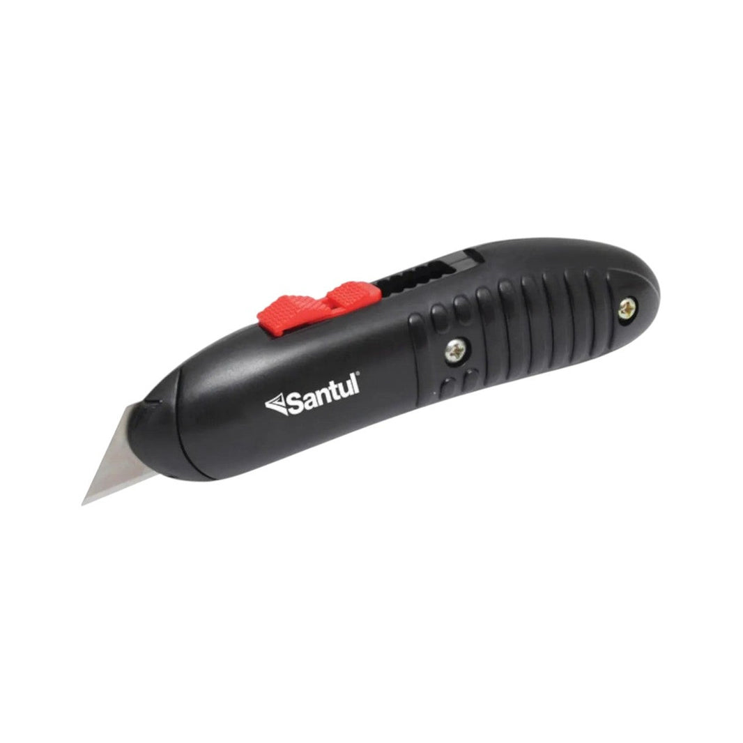 Cutter Santul de 6 pulgadas con Navaja Retráctil y Cuerpo de Plástico