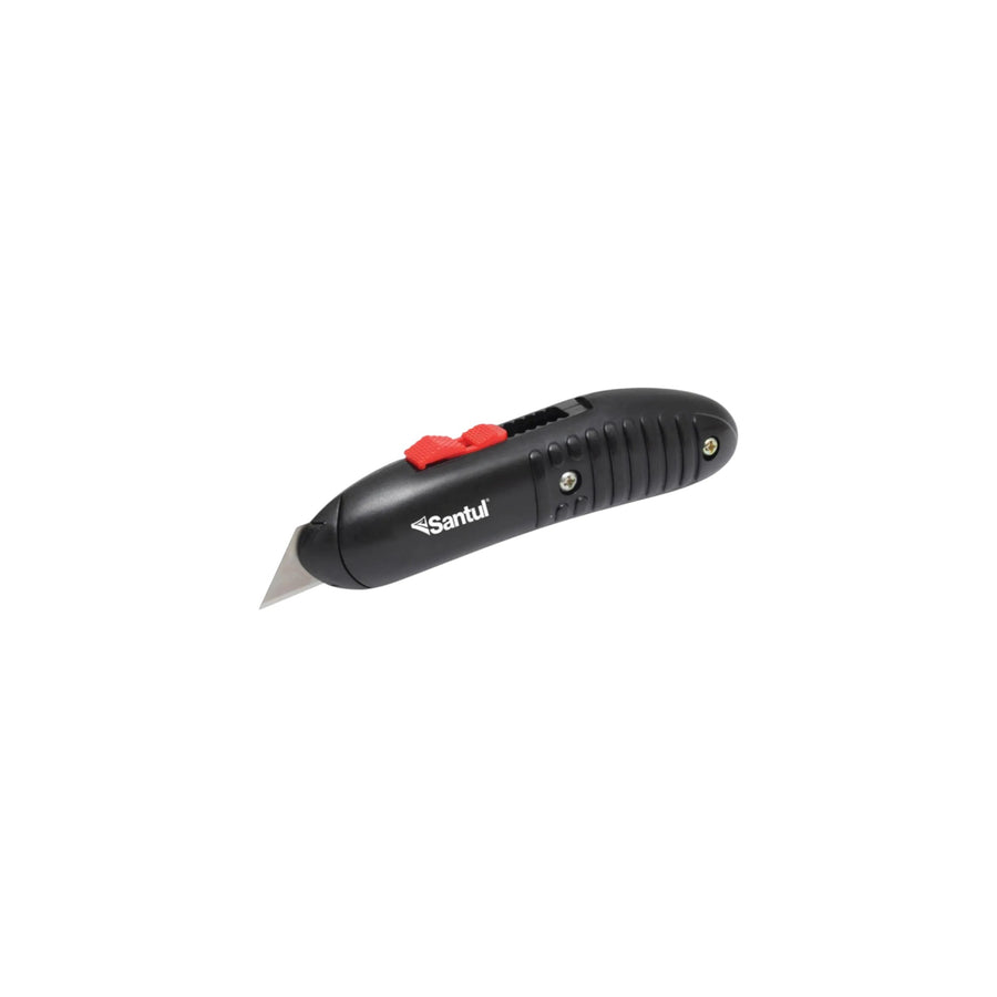 Cutter Santul de 6 pulgadas con Navaja Retráctil y Cuerpo de Plástico