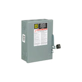 Interruptor de Seguridad Square D 3 Polos 60A NEMA 1 DU322
