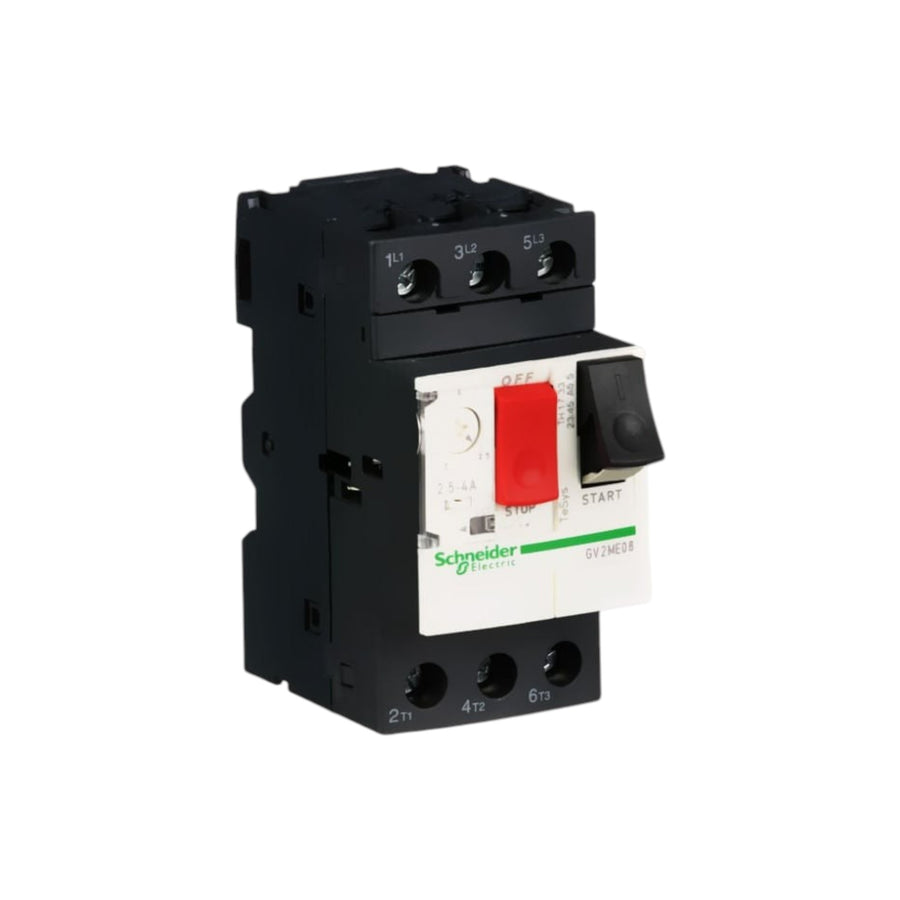 Disyuntor Termomagnético Schneider Electric TeSys Deca GV2ME 3 Polos 2.5-4 A GV2ME08