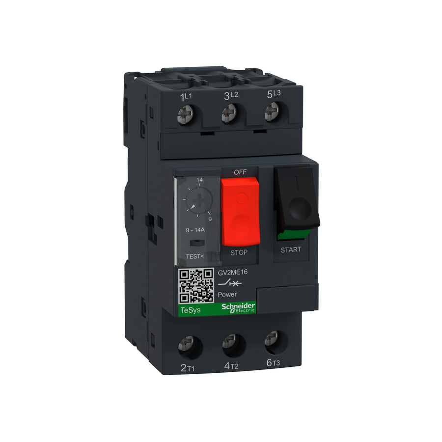 Disyuntor Termomagnético Schneider Electric TeSys Deca 3 Polos 9-13 A GV2ME16