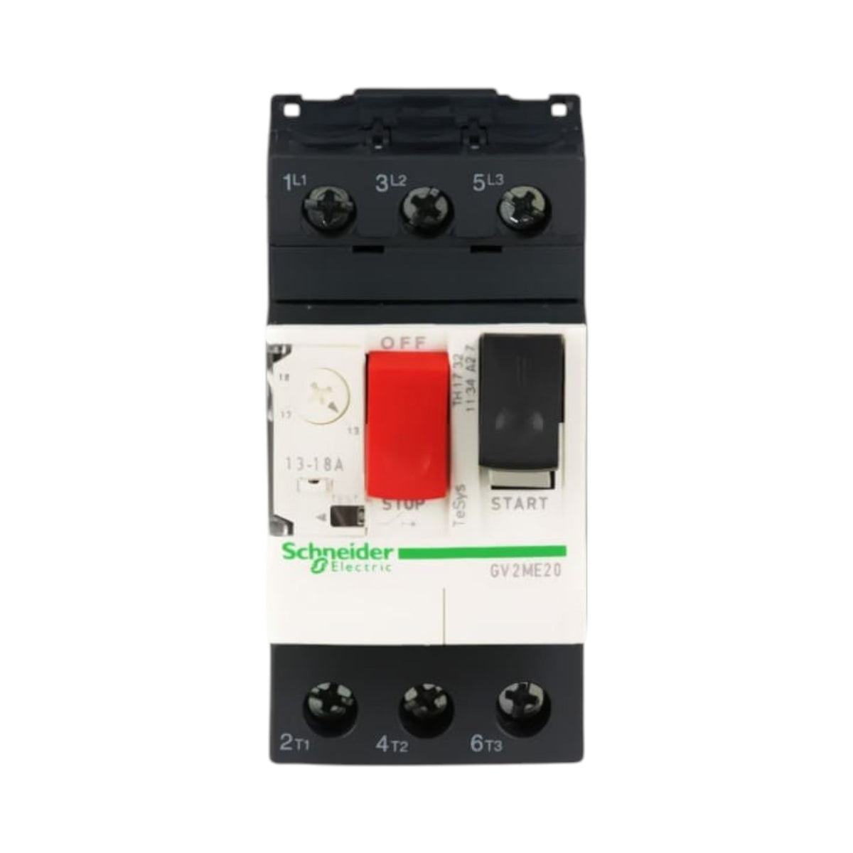 Disyuntor Termomagnético Schneider Electric TeSys Deca 3 Polos 13-18 A GV2ME20 - imagen 2