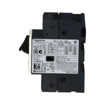 Disyuntor Termomagnético Schneider Electric TeSys Deca 3 Polos 13-18 A GV2ME20 - imagen 4
