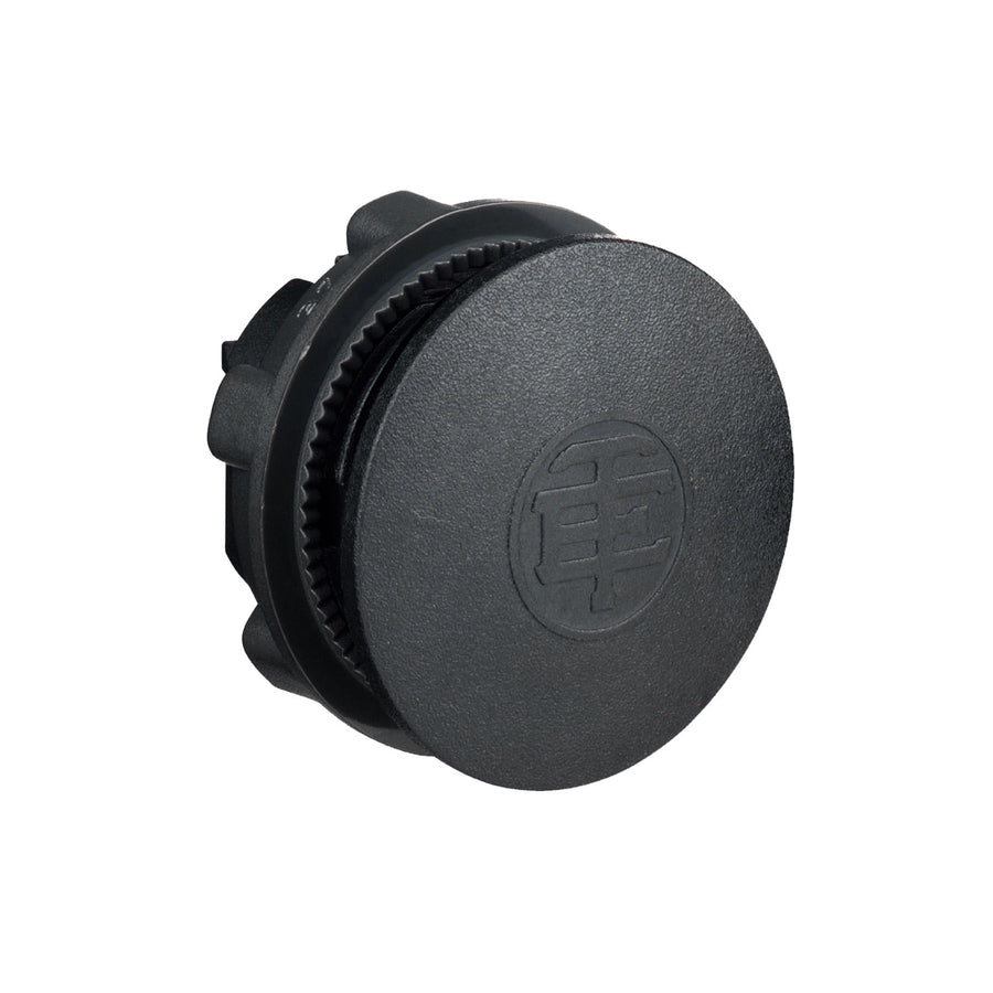Enchufe de Obturación redondo para unidades Ø 22 mm - negro - juego de 10