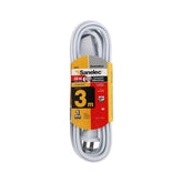 Extensión Doméstica Sanelec, 3 m, Blanca, 2x16 AWG | SE324016