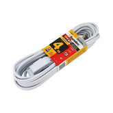 Extensión Doméstica Sanelec, 4 m, Blanca, 2x16 AWG | SE324023