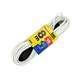 Extensión Eléctrica Doméstica Santul 8m, Blanca, 2x16 AWG, 127V, 1000W