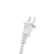 Extensión Doméstica Argos 2x16 AWG 8 m 3 Contactos 127V Blanca - imagen 2