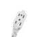 Extensión Doméstica Argos 2x16 AWG 8 m 3 Contactos 127V Blanca - imagen 3
