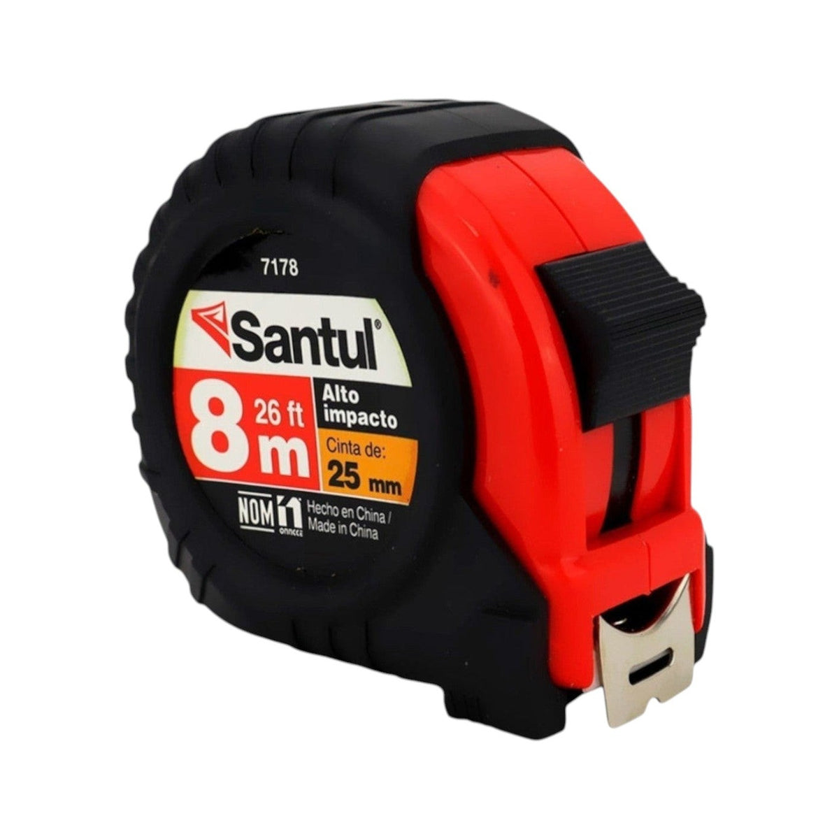Flexómetro Santul 8m x 25mm Alto Impacto – Cinta Métrica Profesional - imagen 5