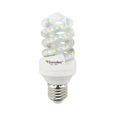 Foco Espiral LED Sanelec, Luz Fría 6500K, Base E27, 14W, | SE316462