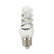 Foco Espiral LED Sanelec, Luz Cálida 2700K, Base E27, 6W, | SE316295