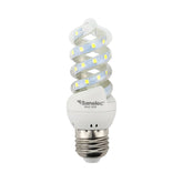 Foco Espiral LED Sanelec, Luz Fría 6500K, Base E27, 6W, | SE316394