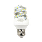 Foco Espiral LED Sanelec, Luz Cálida 2700K, Base E27, | SE316271 - imagen 2