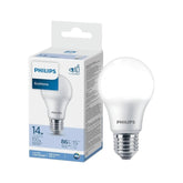 Foco Philips EcoHome LED Bulb, 14W (Equivale a 100W), Luz de Día 6500K, Base E27