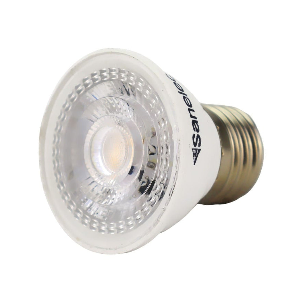 Foco LED Tipo Dicroico Sanelec, Luz Cálida 3000K, Base E27, 4W | SE313829