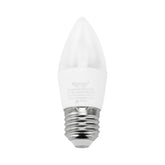 Foco LED Tipo Vela Sanelec, Luz Fría 6500K, Base E27, 4W, | SE314666