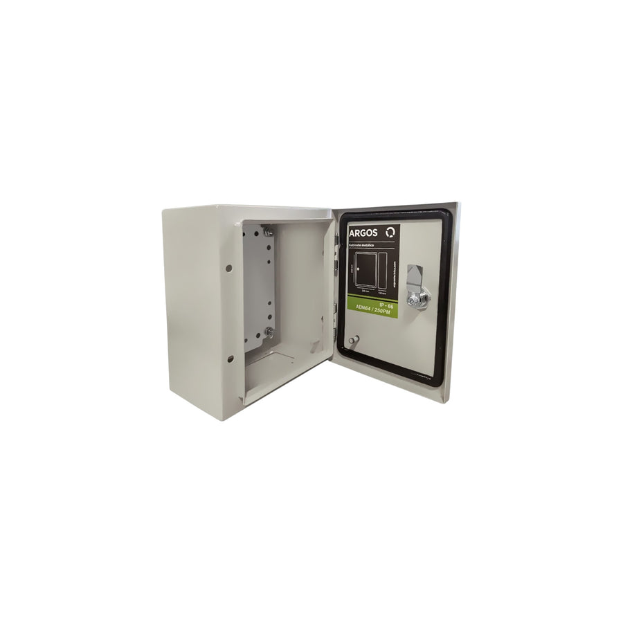 Gabinete Metálico de Uso General Argos, 600x400x250 mm, NEMA 4/IP66 con Placa
