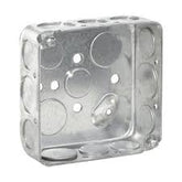 Caja Cuadrada Embutida Crouse-Hinds 4x4 x 1 1/2 pulg K.O.