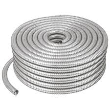 Tubo Conduit Metálico Flexible Argos SLDX, 3/8 de pulgada, Rollo de 50 m