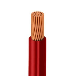 Cable THW-LS Indiana Calibre 14 AWG 600V Rojo Rollo 100m
