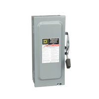 Interruptor de Seguridad Square D de 60A 3 Polos 240V NEMA 1