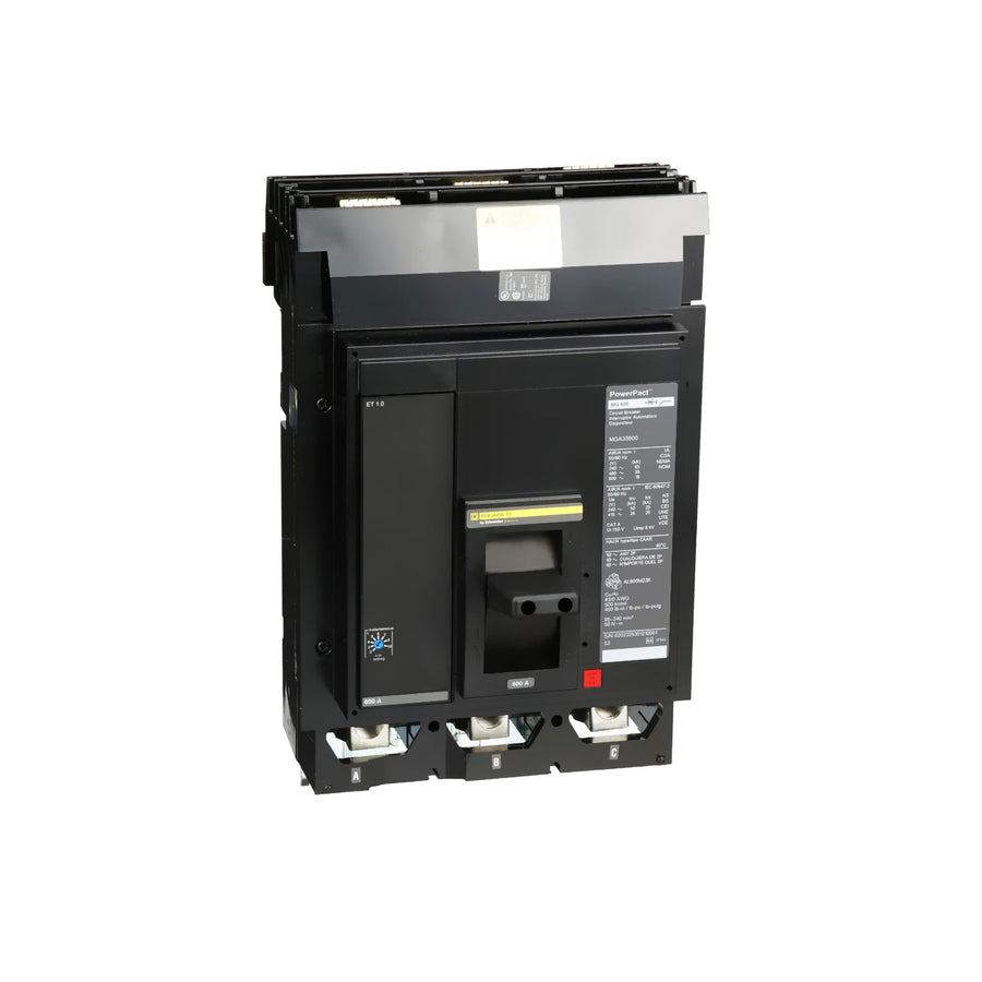 Interruptor de Caja Moldeada Schneider Electric, Marco M, 3 Polos, 600A, 600V, 35kA