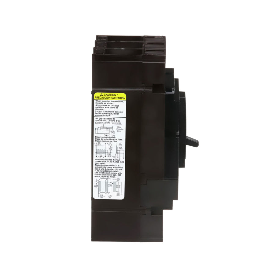 Interruptor de Caja Moldeada Schneider Electric PowerPacT JDL36150, 3 Polos, 150A, 600V, 14kA - imagen 2