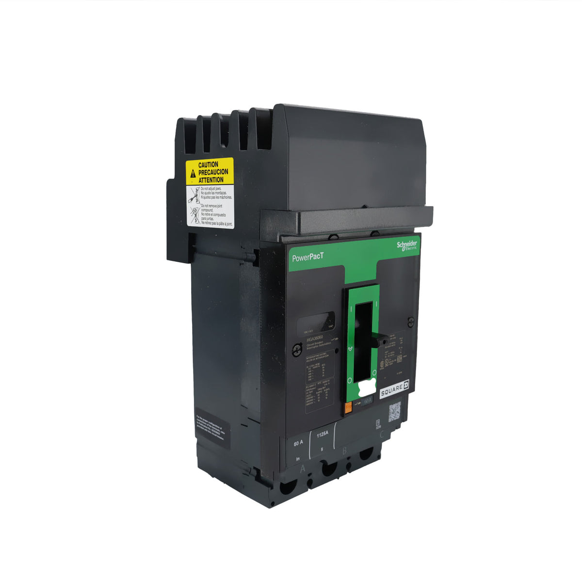 Interruptor de Caja Moldeada Schneider Electric, Marco H, 3 Polos, 60A, 600V, 35kA - imagen 2