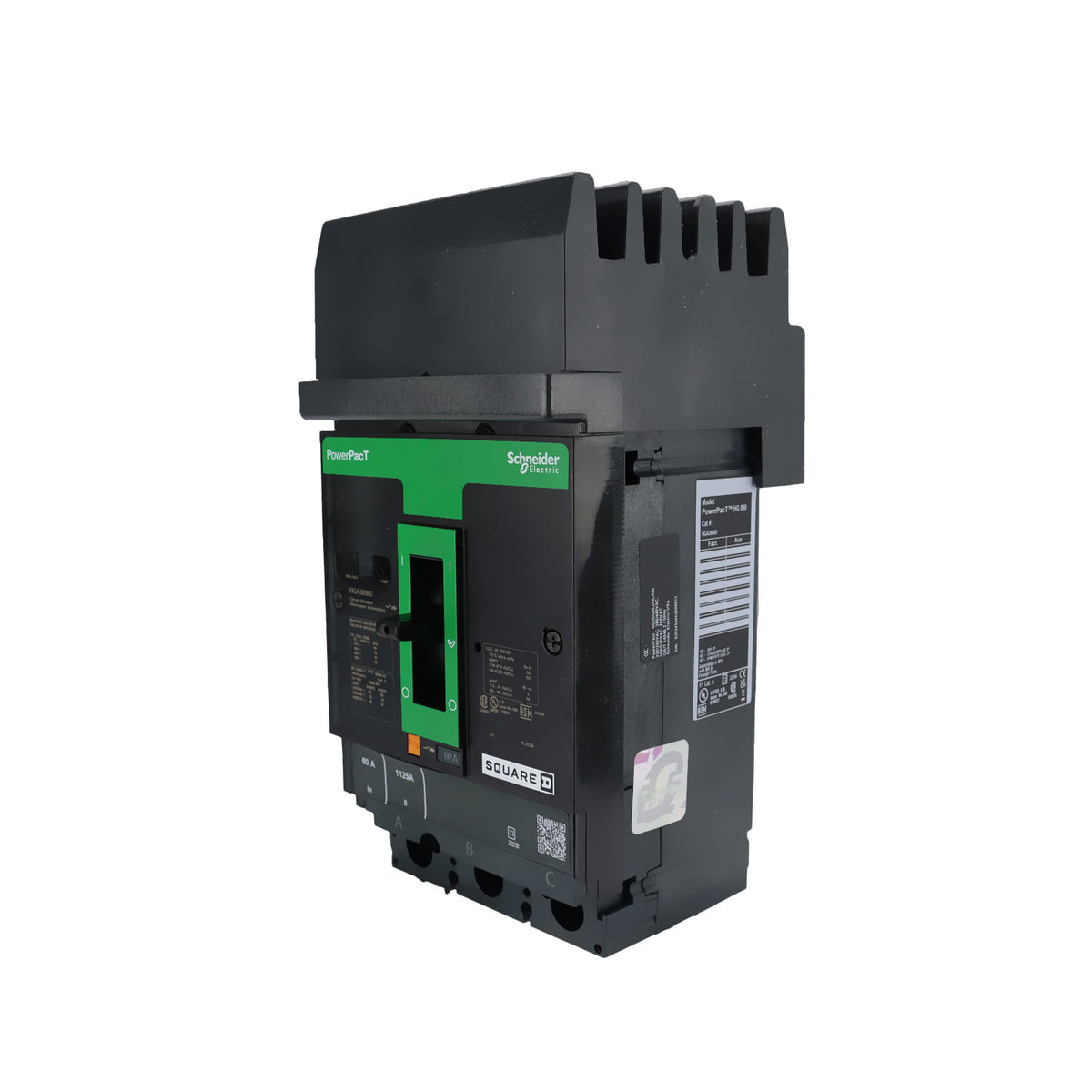 Interruptor de Caja Moldeada Schneider Electric, Marco H, 3 Polos, 60A, 600V, 35kA - imagen 3