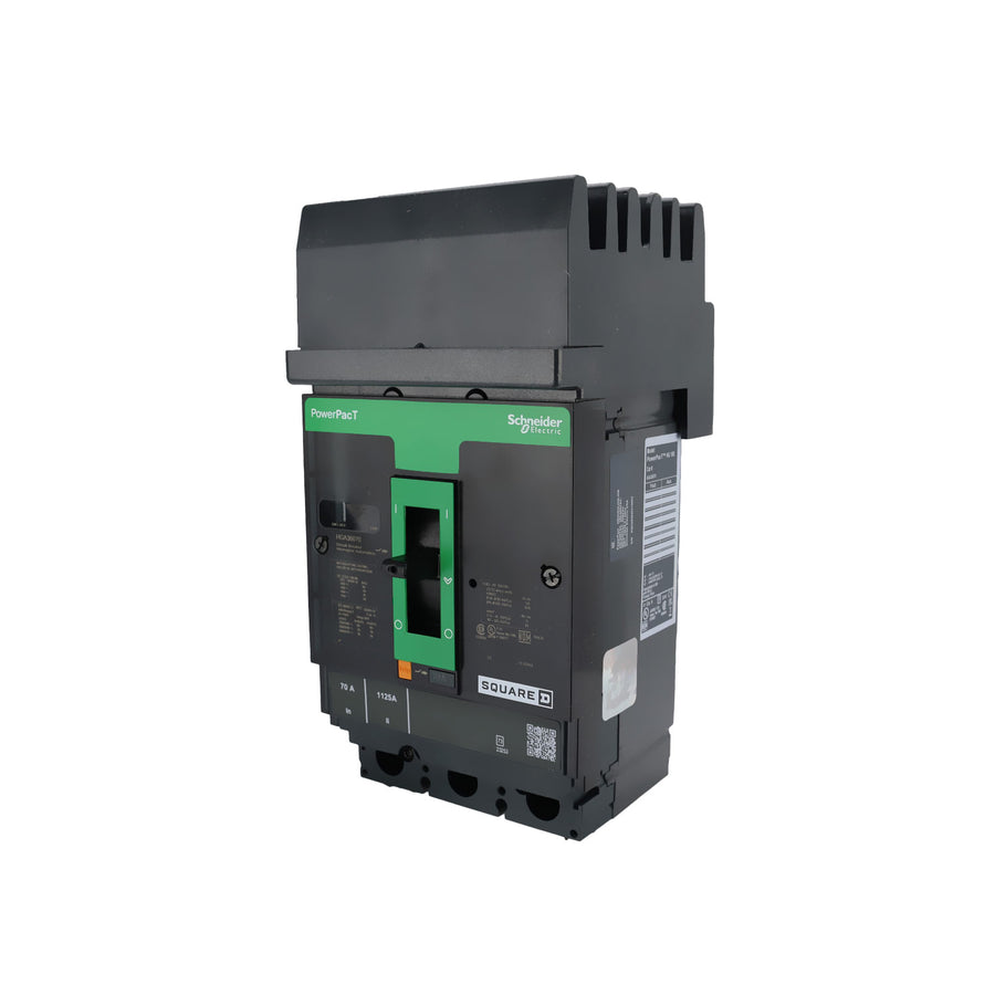 Interruptor de Caja Moldeada Schneider Electric PowerPacT HGA36070, 3 Polos, 70A, 600V, 18kA - imagen 2