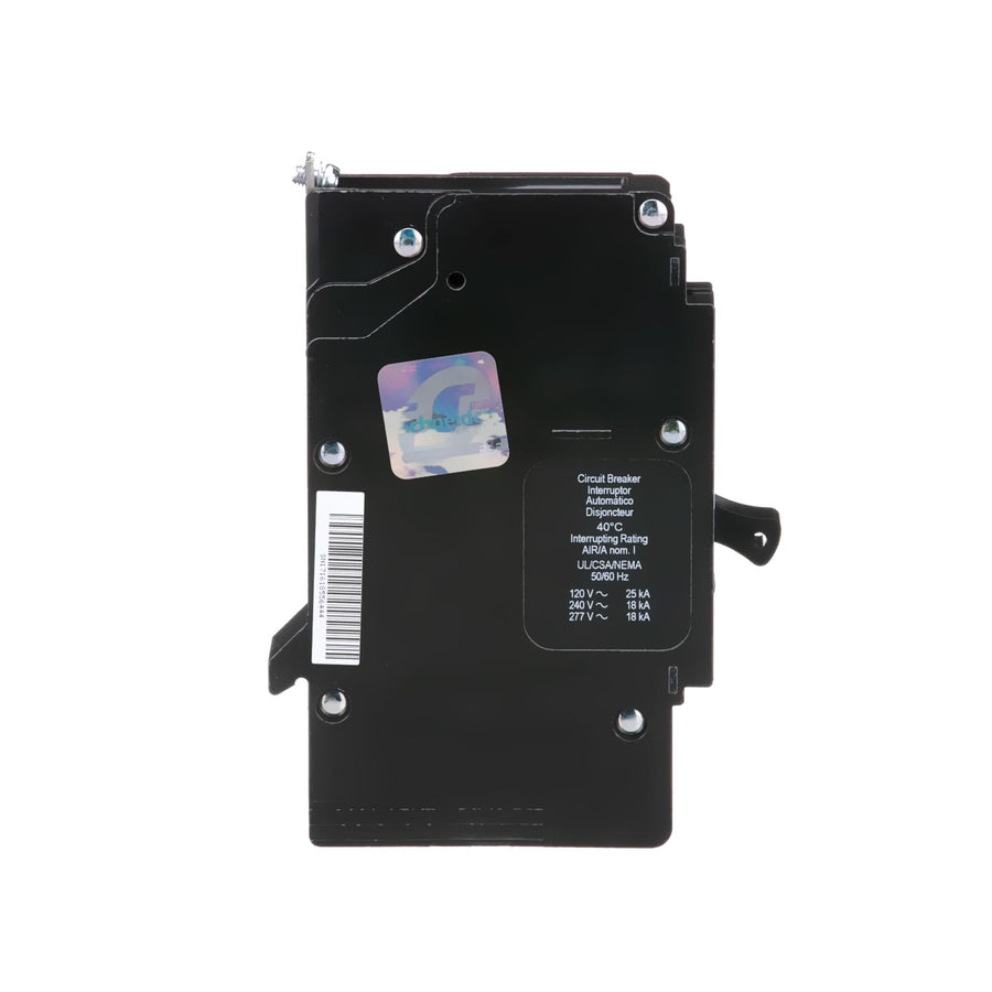 Interruptor Automático Atornillable Schneider Electric EDB14015, Marco E, 1 Polo, 15A, 277V, 18/25kA - imagen 2