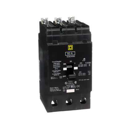 Interruptor Termomagnético Schneider Electric, Marco E, 3 Polos, 60A, 480/277Vca, 18-25kA