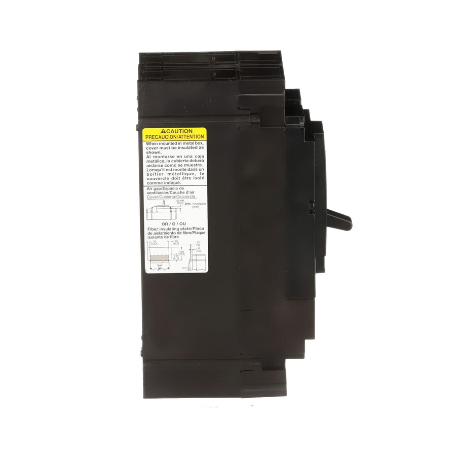 Interruptor de Caja Moldeada Schneider Electric PowerPacT HDL26100, 2 Polos, 100A, 600V, 14kA - imagen 2