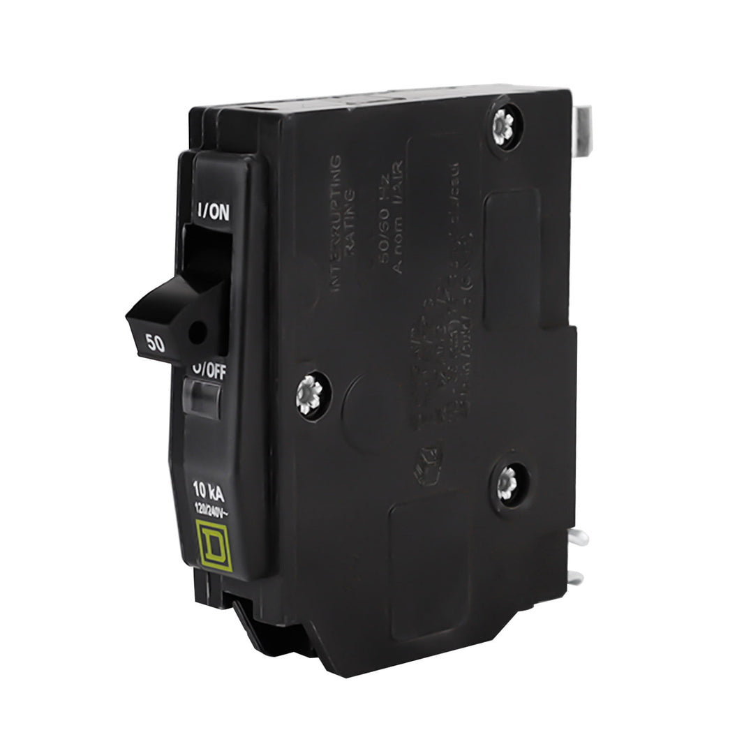 Interruptor Termomagnético Square D QO 1 Polo 50A Enchufable 10kA 120/240V QO150 - imagen 2