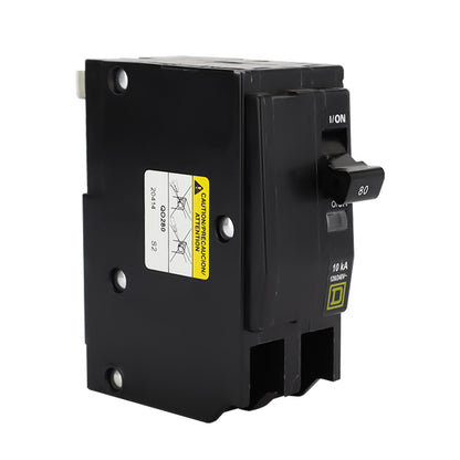 Interruptor Termomagnético Square D QO 2 Polos 80A Enchufable 10kA 120/240V QO280 - imagen 3