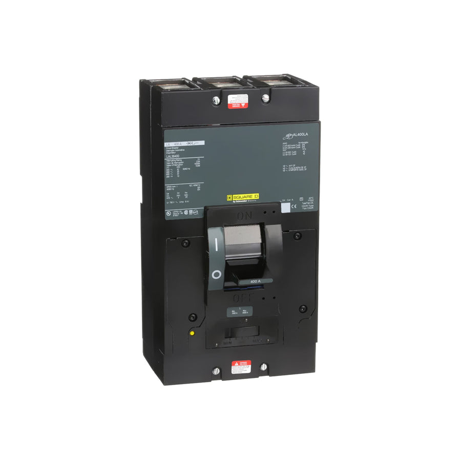 Interruptor de Caja Moldeada Schneider Electric Square D LAL36400, 3 Polos, 400A, 600V, 22kA