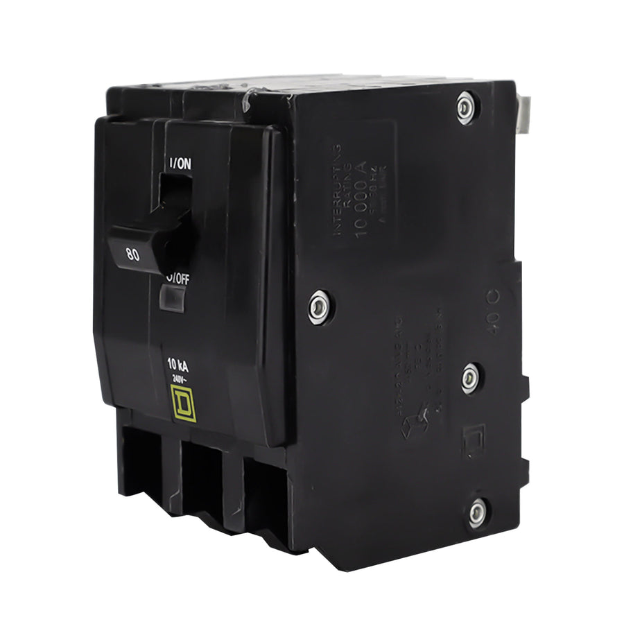Interruptor Termomagnético Square D QO 3 Polos 80A Enchufable 10kA 120/240V QO380 - imagen 2